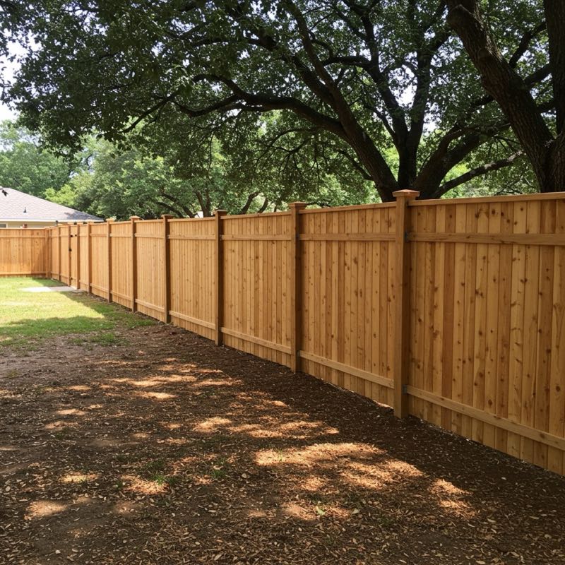 Cedar Privacy Fence in Cedar Hill